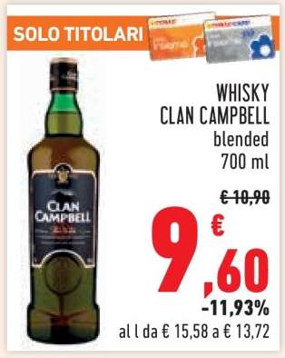 Whisky Clan Campbell