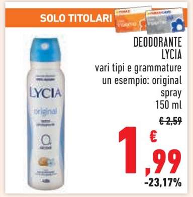 DEODORANTE LYCIA