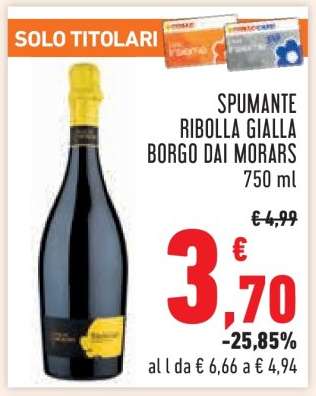 Spumante Ribolla Gialla Borgo Dai Morars