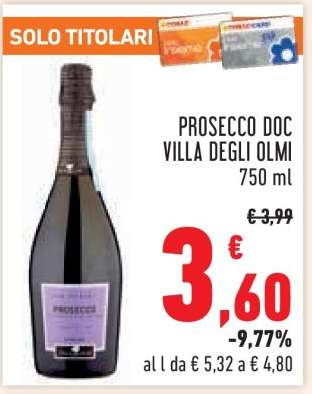 PROSECCO DOC VILLA DEGLI OLMI
