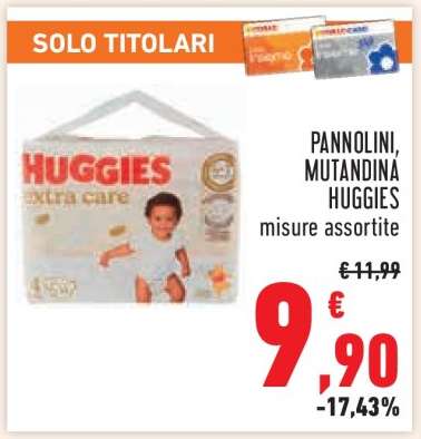 Pannolini, Mutandina Huggies