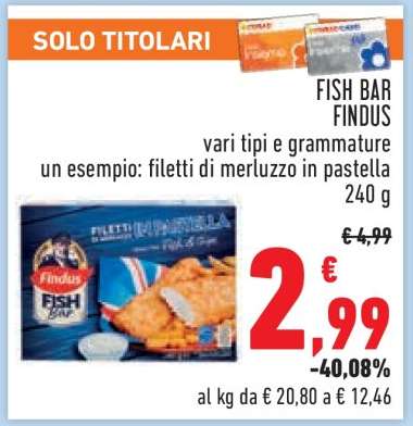 FISH BAR FINDUS