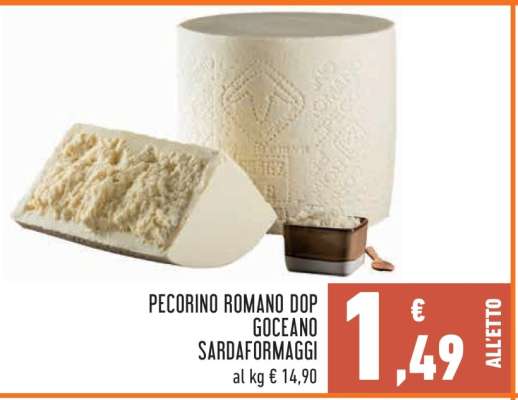 Pecorino Romano DOP Goceano Sardaformaggi
