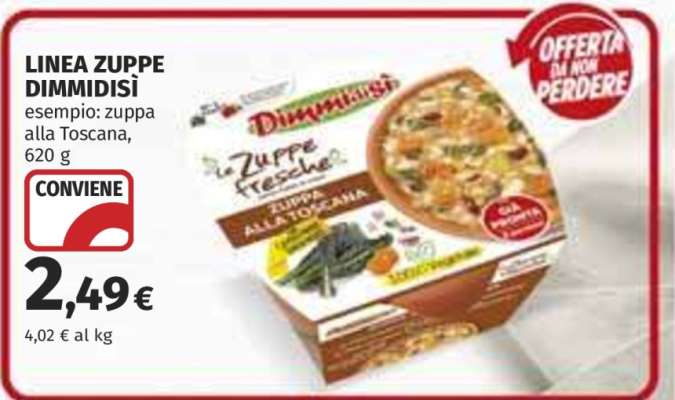 LINEA ZUPPE DIMMIDISÌ