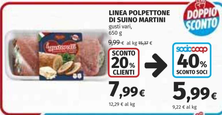 LINEA POLPETTONE DI SUINO MARTINI
