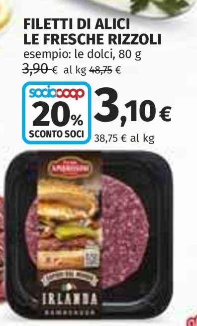 FILETTI DI ALICI LE FRESCHE RIZZOLI