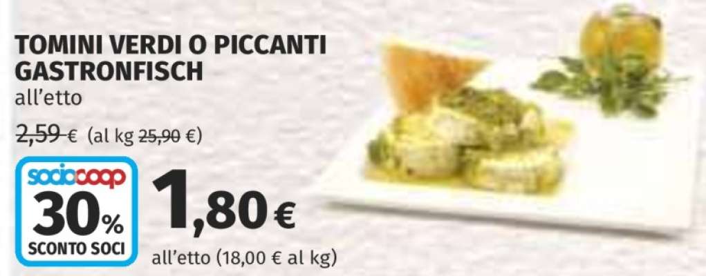 TOMINI VERDI O PICCANTI GASTRONFISCH
