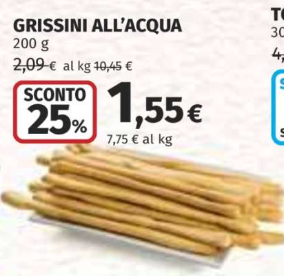 GRISSINI ALL'ACQUA