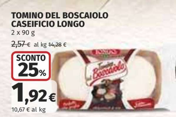 TOMINO DEL BOSCAIOLO CASEIFICIO LONGO