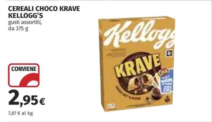 Cereali Choco Krave Kellogg's