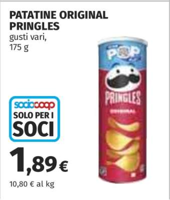 PATATINE ORIGINAL PRINGLES
