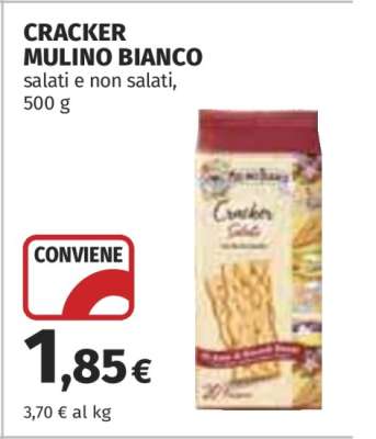 Cracker Mulino Bianco