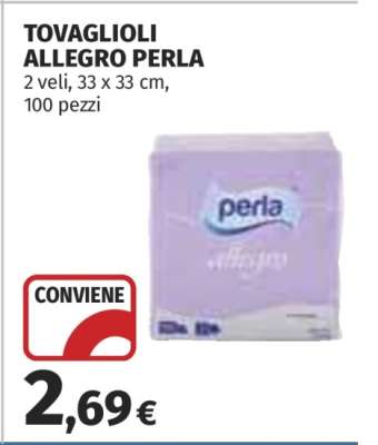 TOVAGLIOLI ALLEGRO PERLA