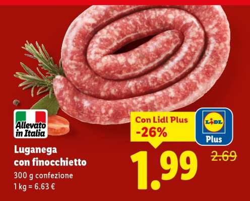 Luganega con finocchietto