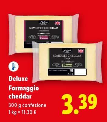 Deluxe Formaggio cheddar