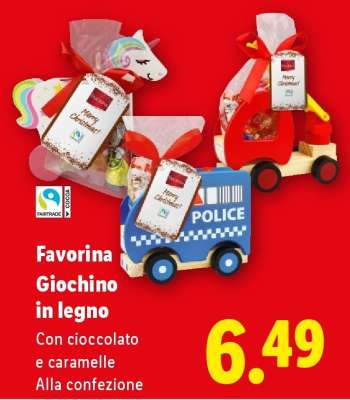 Favorina Giochino in legno