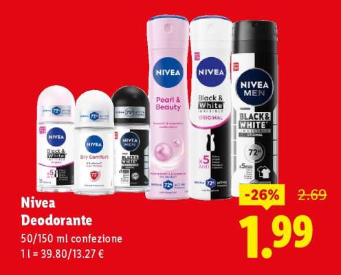 NIVEA Deodorante