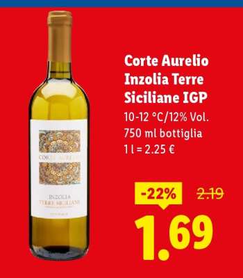 Corte Aurelio Inzolia Terre Siciliane IGP