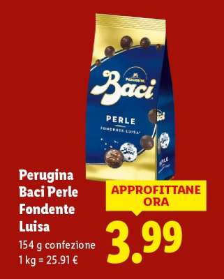 Perugina Baci Perle Fondente Luisa