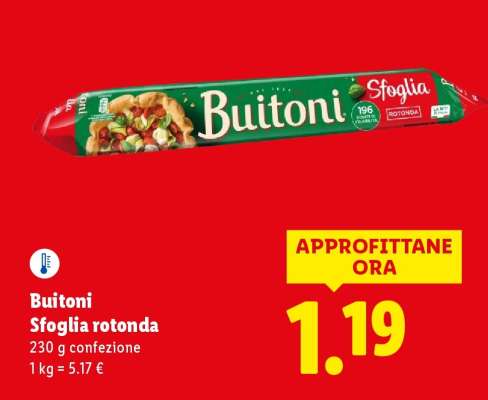 Buitoni Sfoglia rotonda