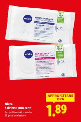 Nivea Salviette struccanti
