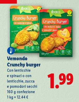 Vemondo Crunchy Burger