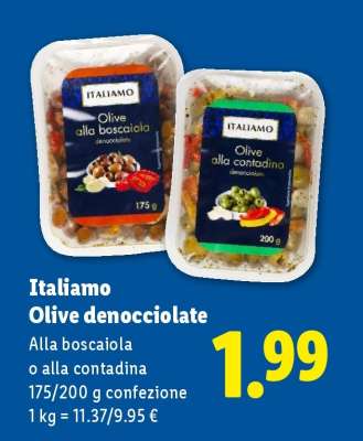 Italiamo Olive denocciolate