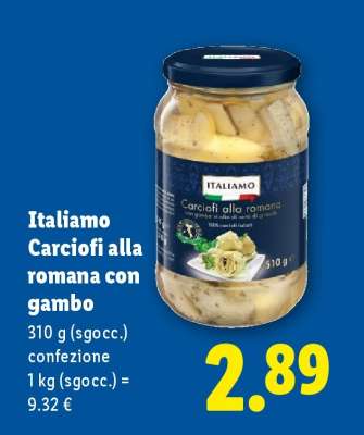 Italiamo Carciofi alla romana con gambo
