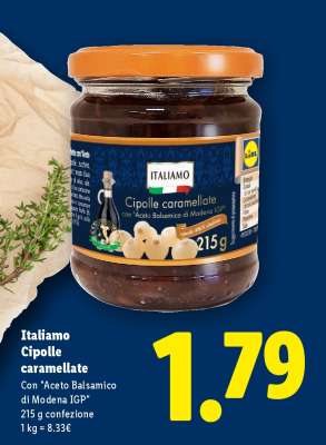 Italiamo Cipolle caramellate