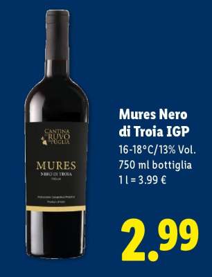 Mures Nero di Troia IGP