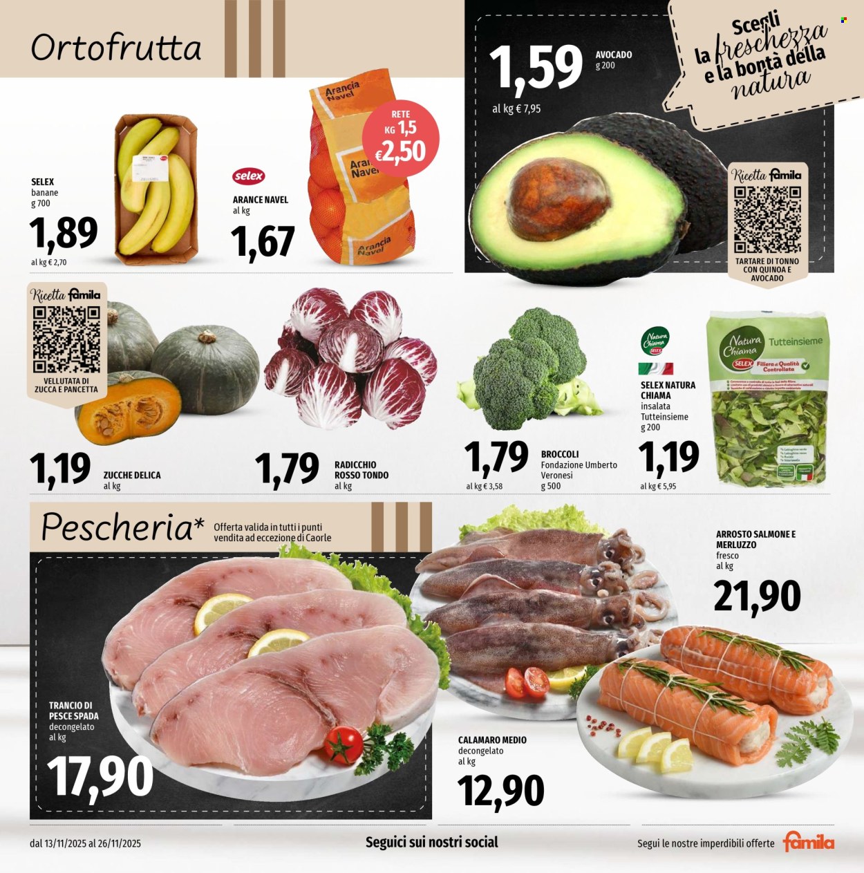 Volantino Famila - 13/11/2025 - 26/11/2025. Pagina 3