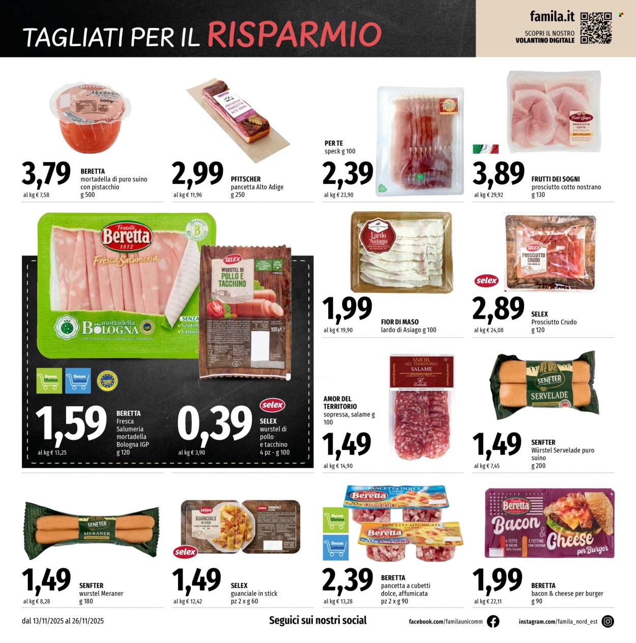 Volantino Famila - 13/11/2025 - 26/11/2025. Pagina 6