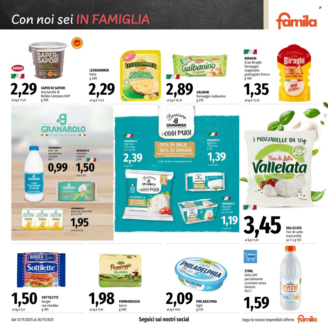 Volantino Famila - 13/11/2025 - 26/11/2025. Pagina 7
