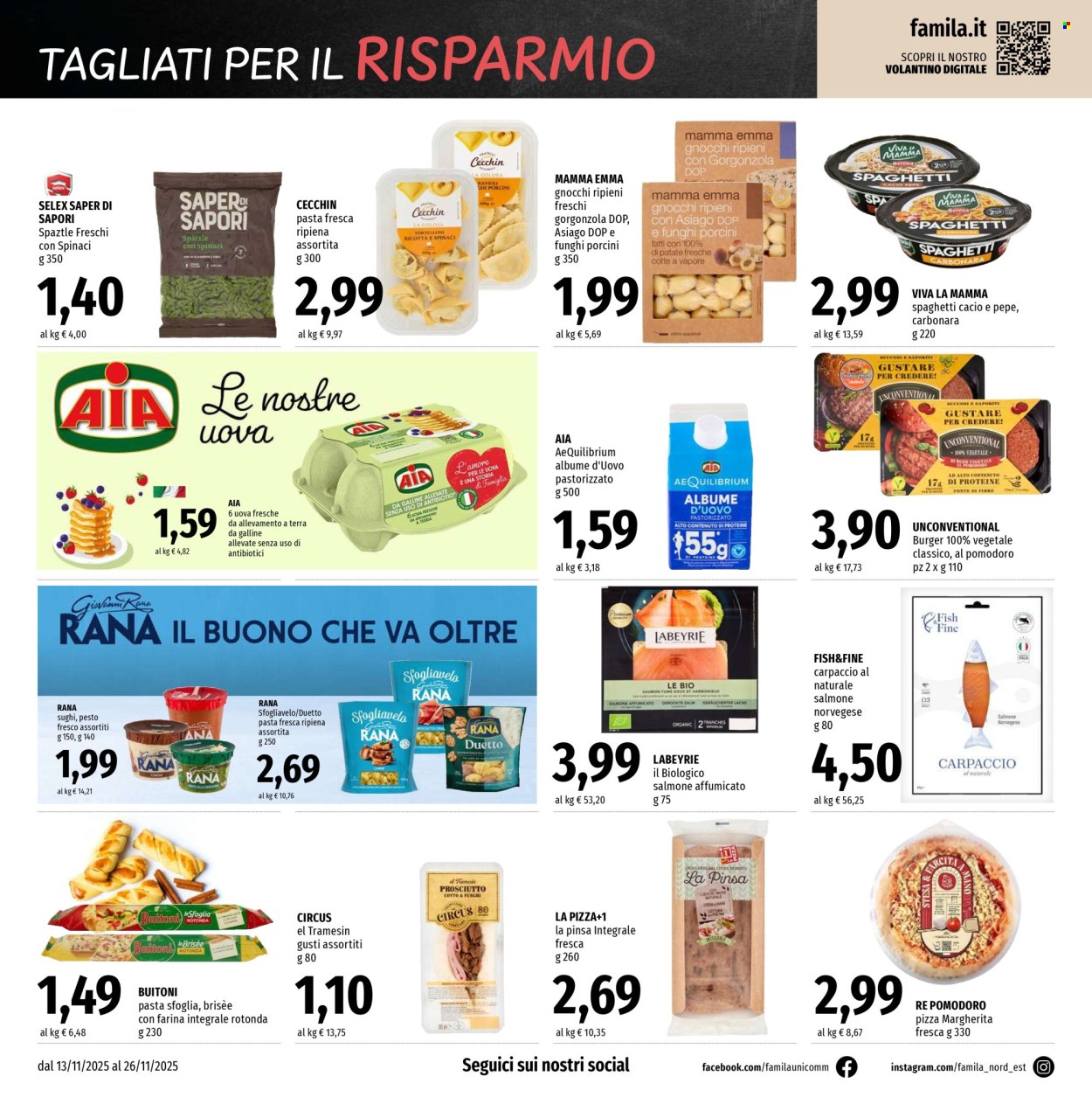 Volantino Famila - 13/11/2025 - 26/11/2025. Pagina 8