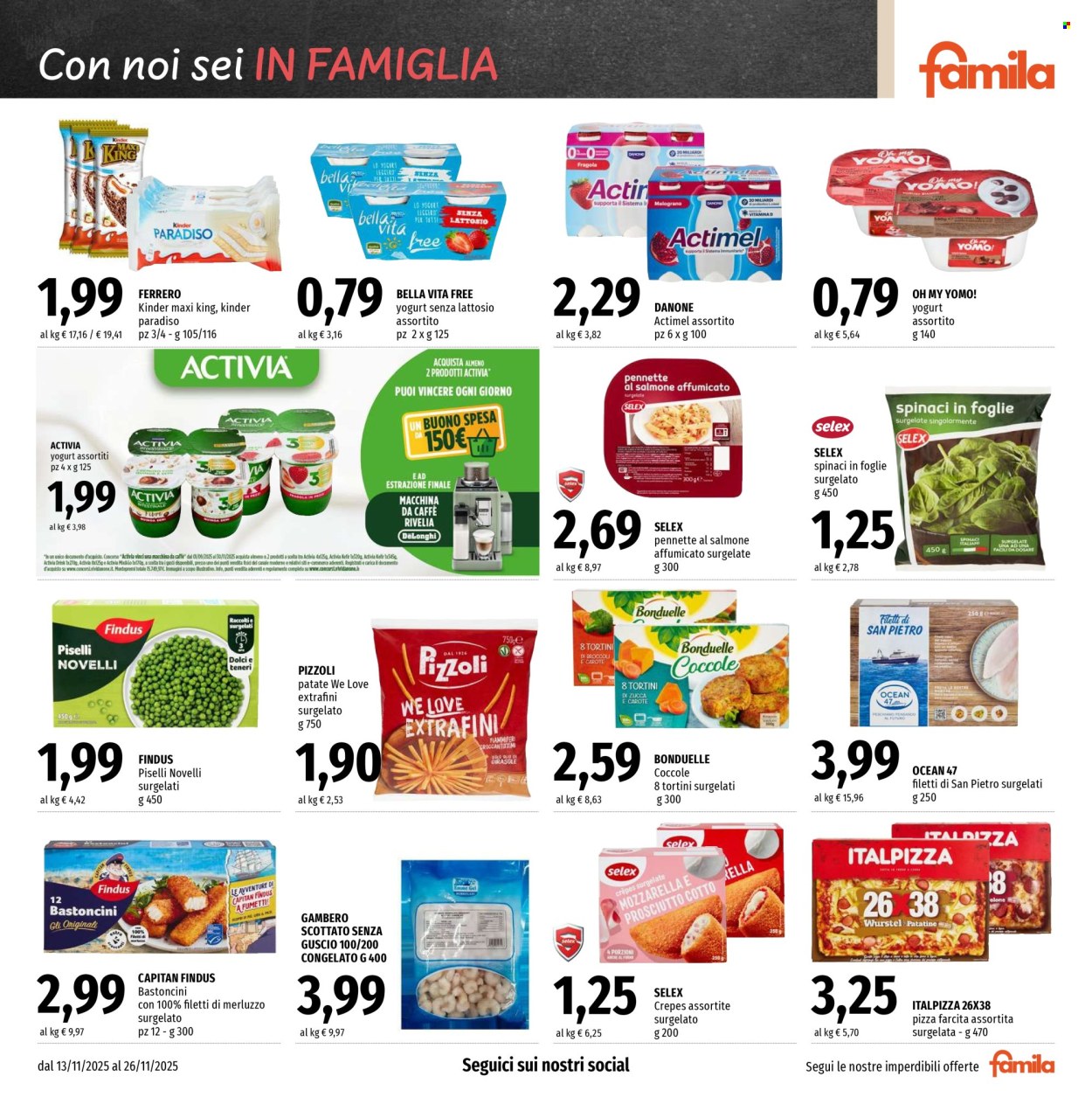 Volantino Famila - 13/11/2025 - 26/11/2025. Pagina 9