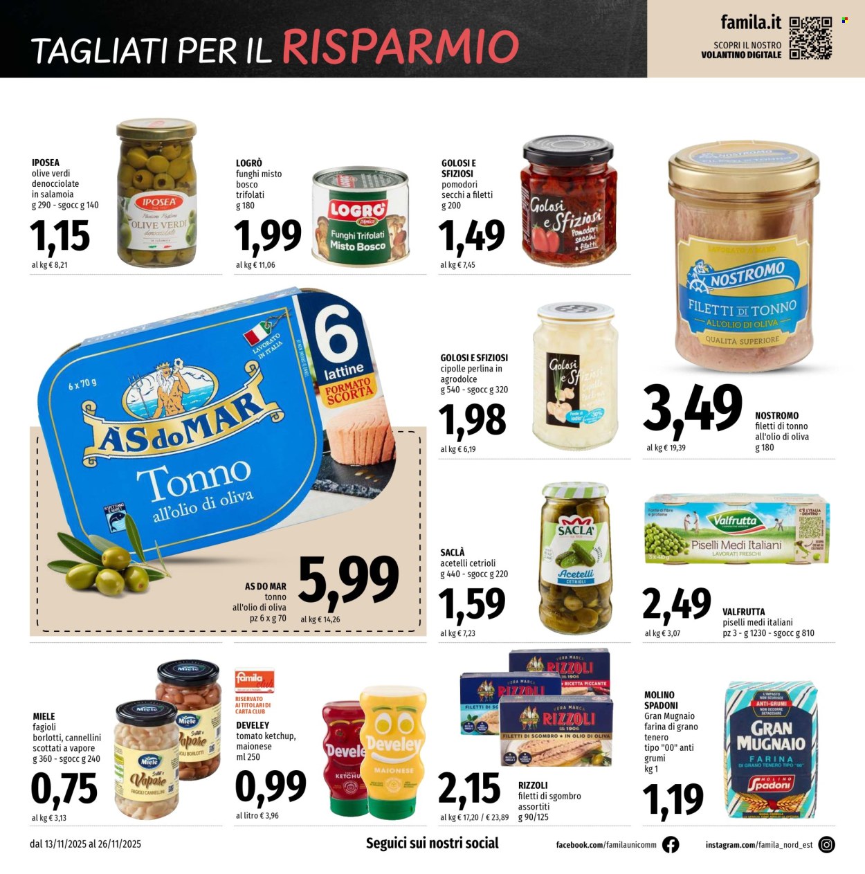 Volantino Famila - 13/11/2025 - 26/11/2025. Pagina 10