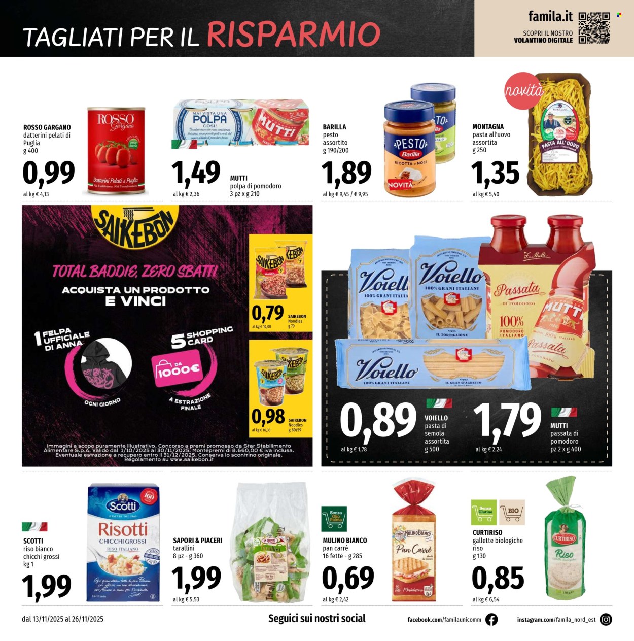 Volantino Famila - 13/11/2025 - 26/11/2025. Pagina 12