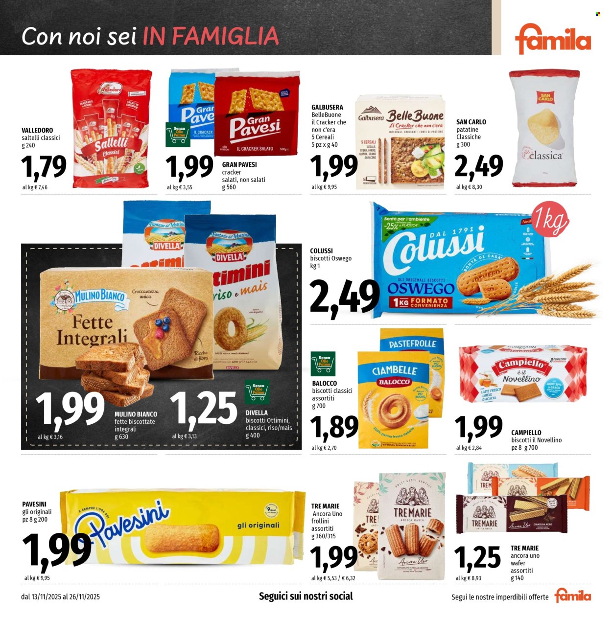 Volantino Famila - 13/11/2025 - 26/11/2025. Pagina 13