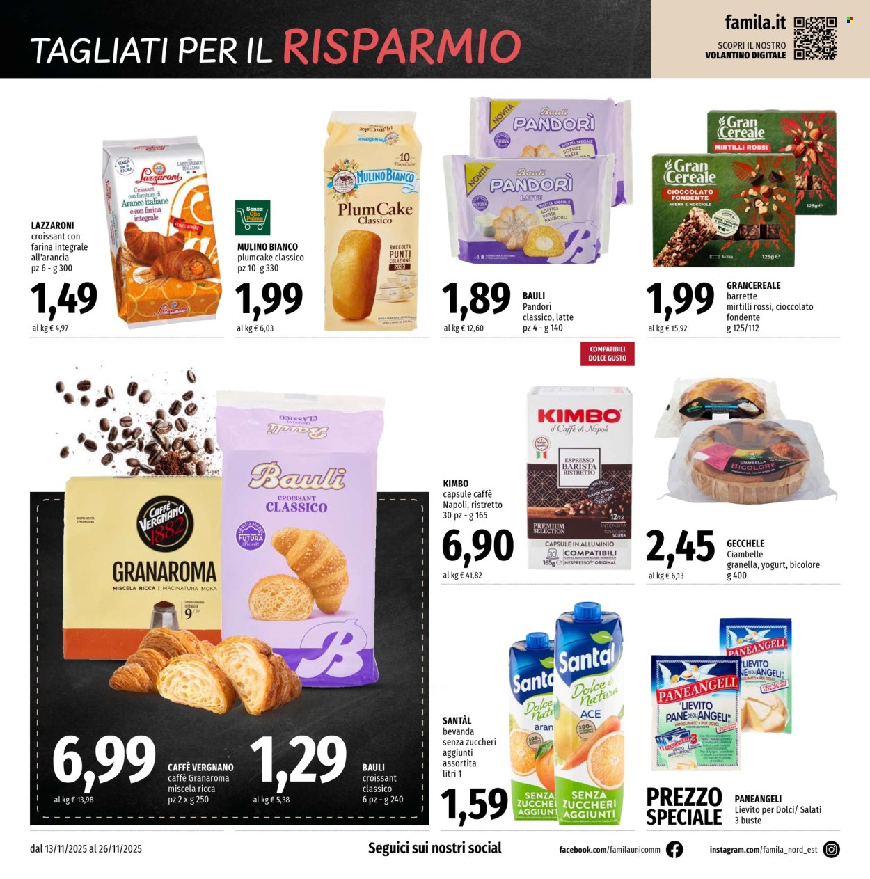 Volantino Famila - 13/11/2025 - 26/11/2025. Pagina 14
