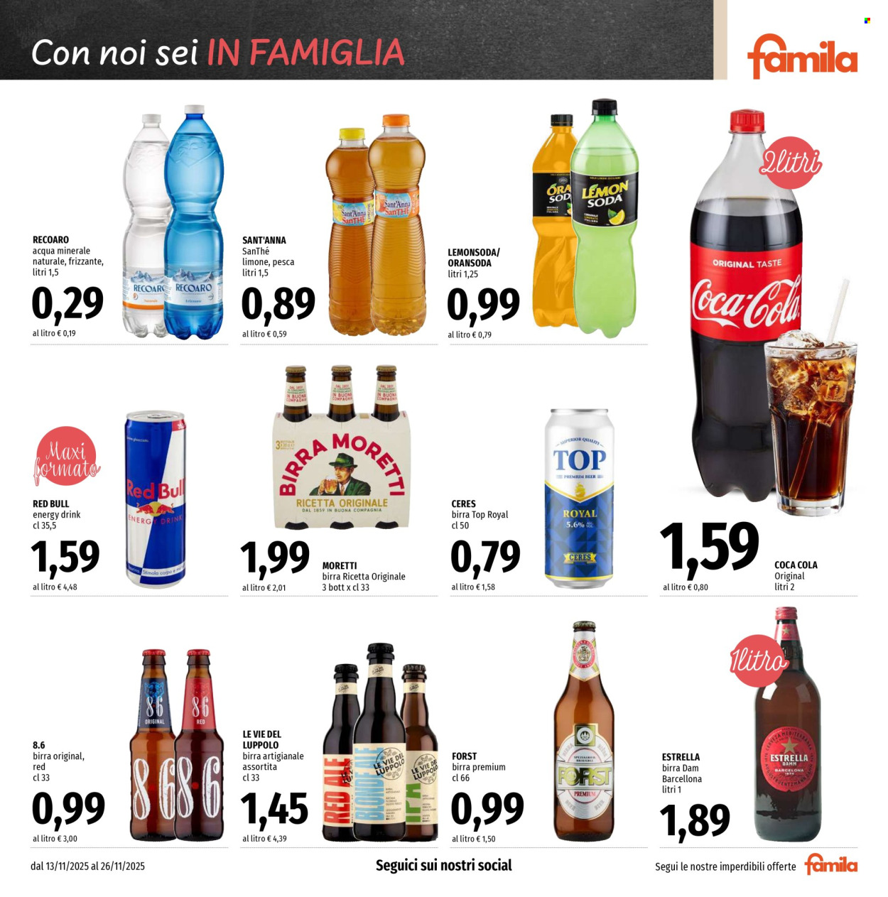 Volantino Famila - 13/11/2025 - 26/11/2025. Pagina 15
