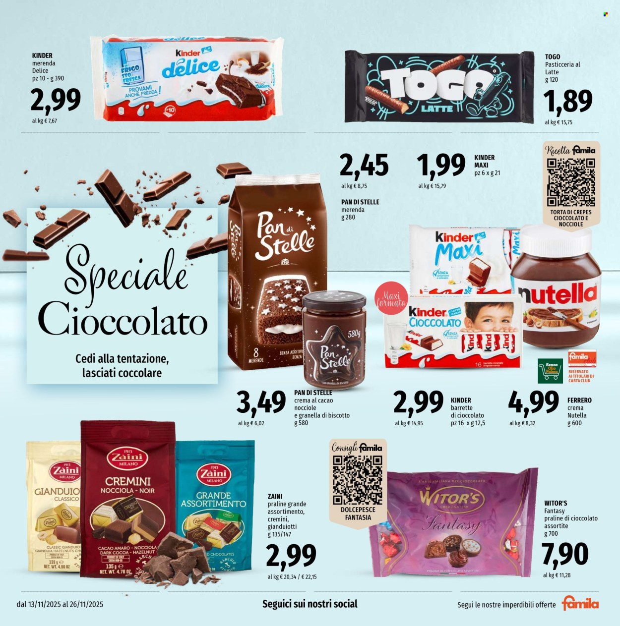 Volantino Famila - 13/11/2025 - 26/11/2025. Pagina 17