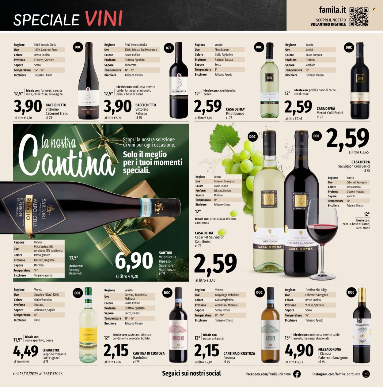 Volantino Famila - 13/11/2025 - 26/11/2025. Pagina 22