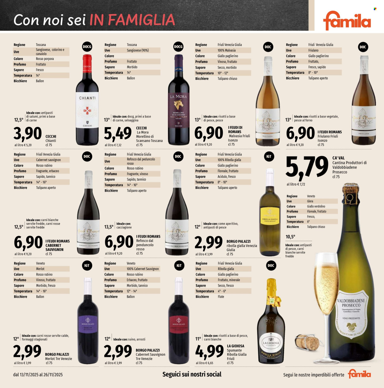 Volantino Famila - 13/11/2025 - 26/11/2025. Pagina 23
