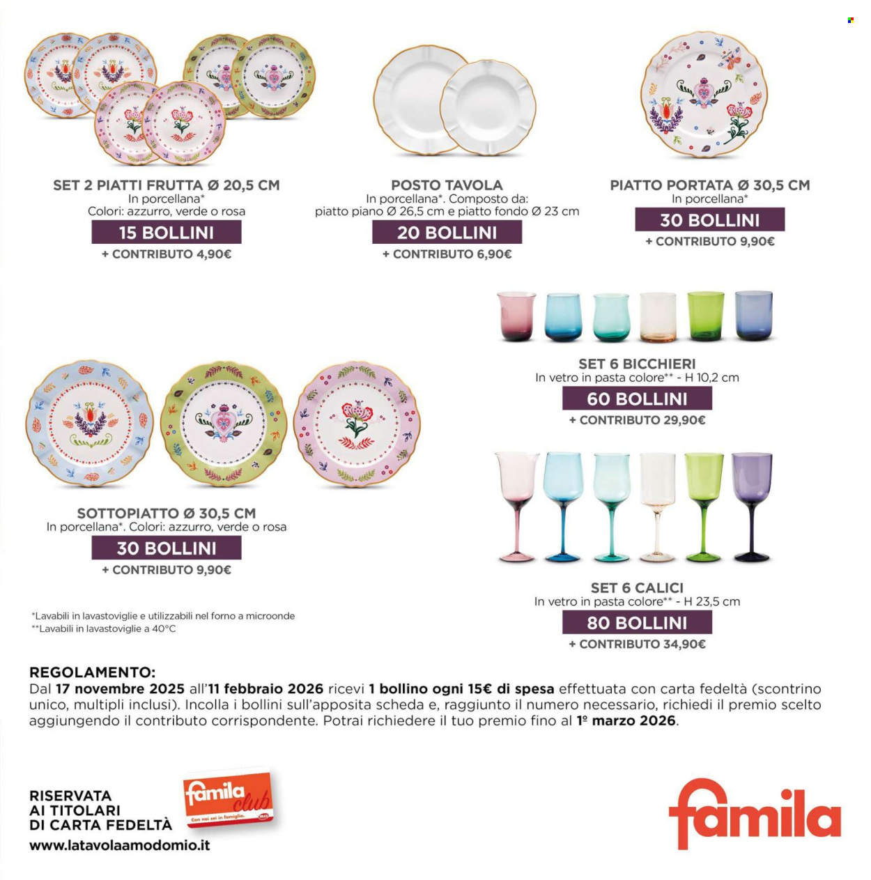 Volantino Famila - 13/11/2025 - 26/11/2025. Pagina 25