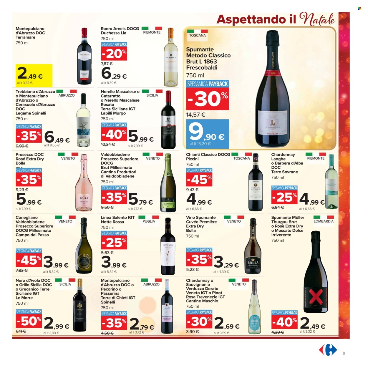Volantino Carrefour - 17/11/2025 - 1/12/2025. Pagina 9