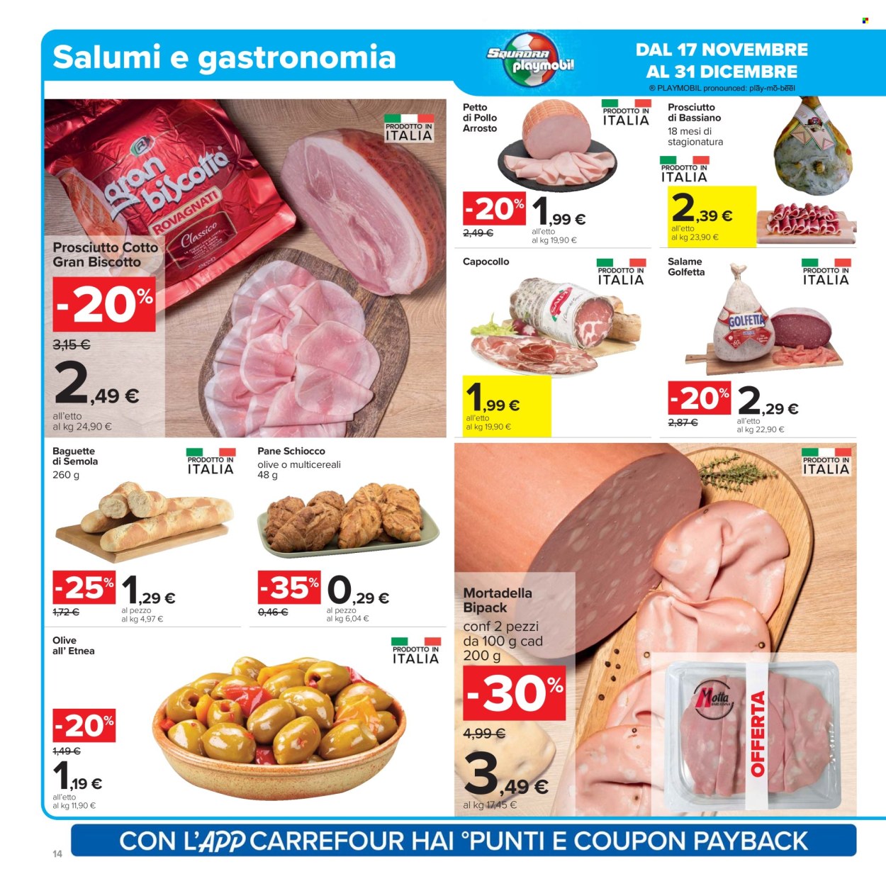 Volantino Carrefour - 17/11/2025 - 1/12/2025. Pagina 14