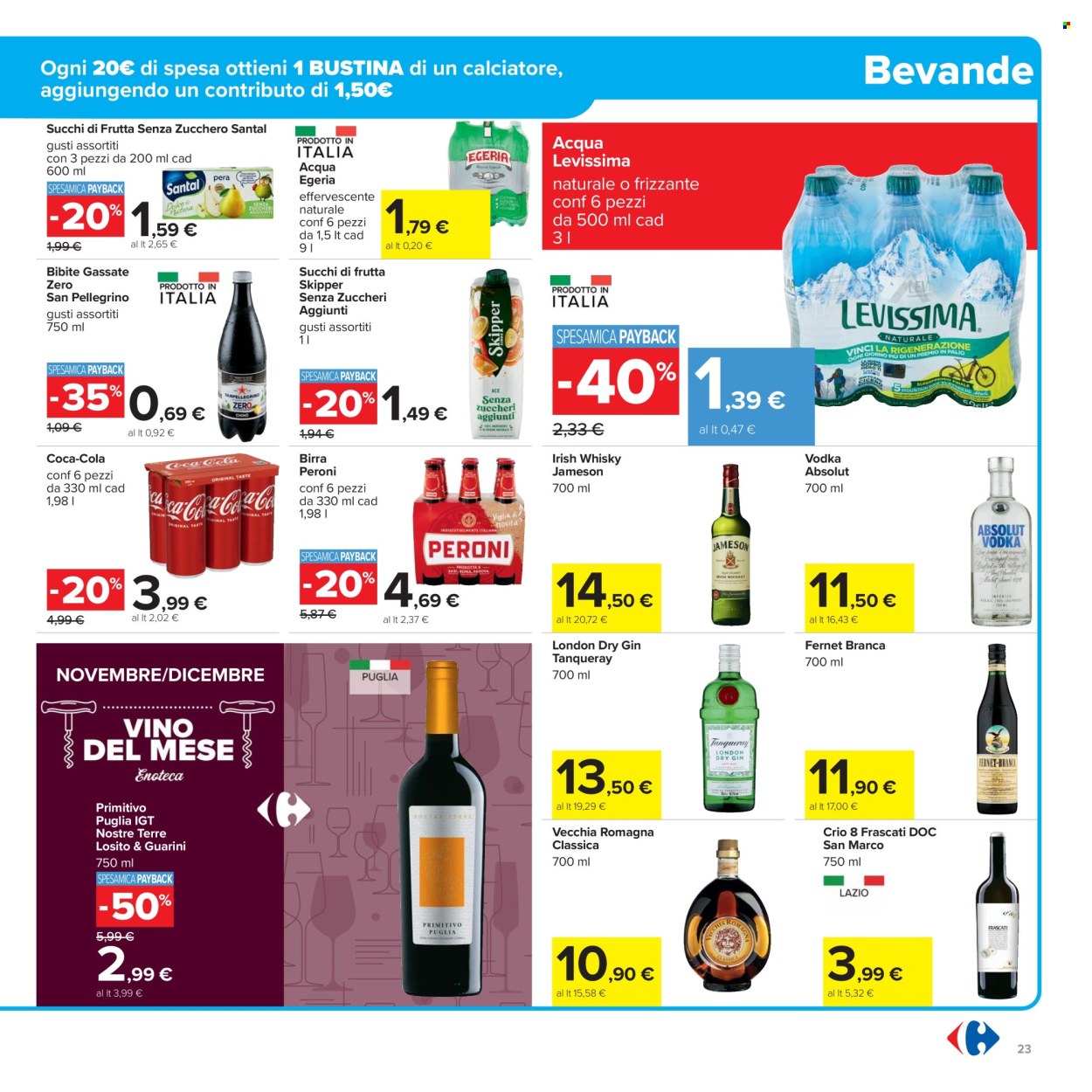 Volantino Carrefour - 17/11/2025 - 1/12/2025. Pagina 23