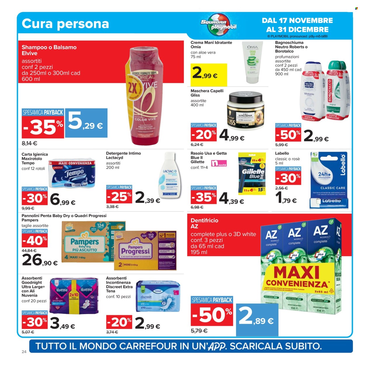 Volantino Carrefour - 17/11/2025 - 1/12/2025. Pagina 24