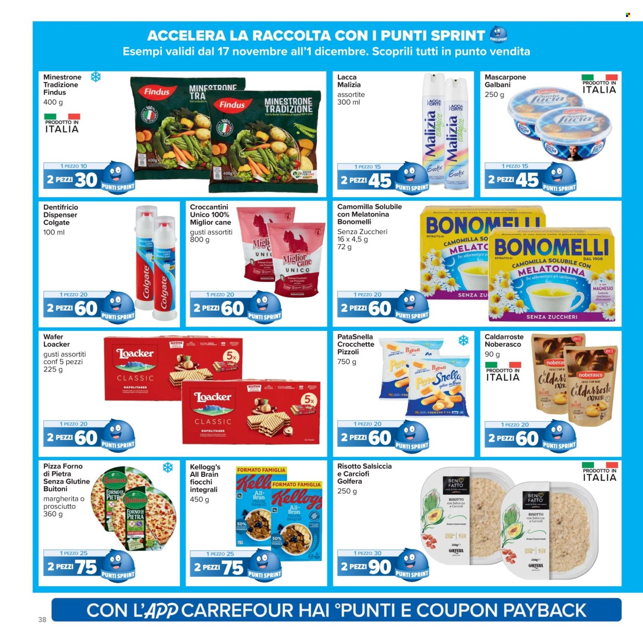 Volantino Carrefour - 17/11/2025 - 1/12/2025. Pagina 38