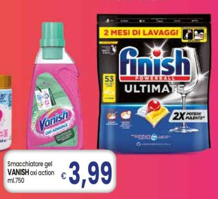 Smacchiatore gel VANISH oxi action ml.750